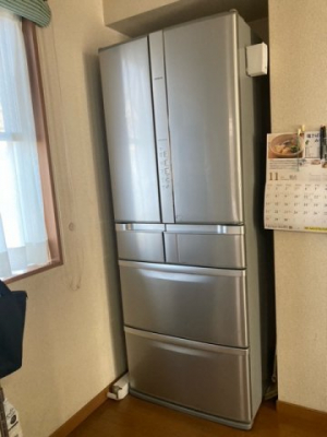 キッチン　冷蔵庫の収納スペースです。