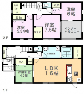 �@�y�Ԏ�}�z�p���g���[��WIC�����B�Ǝ������Ǝ��[�͂ɂ���������A��Ƃ�𐶂�4LDK�B