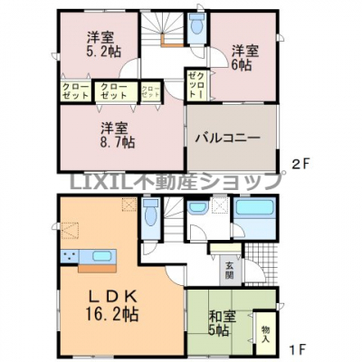 �@�y�Ԏ��}�z1�����@�Ԏ��}�ł��B4LDK�{�C���i�[�o���R�j�[�̊Ԏ��ł��B