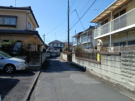 ���̑��@�y�O�ʓ��H���n�ʐ^�z�����琼�փJ�������������ʐ^�ł��B