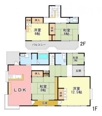 �@�y�Ԏ��z�SLDK�̍L�X�Ƃ����Ԏ��B�쑤�̍L���́A���݂ɂ����Ă����K�ȋ�Ԃ����o���Ă��܂��B