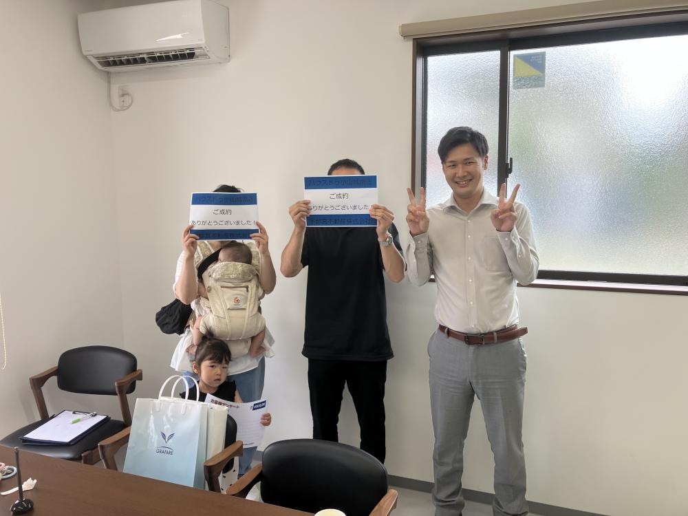 小山市　新築戸建　ご購入おめでとうございます。【担当：尾関】